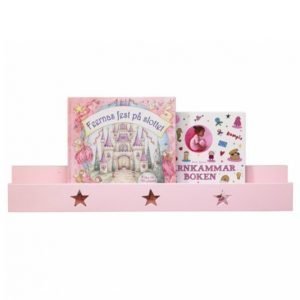 Kids Concept Star Kirjalista Vaaleanpunainen