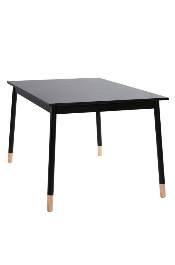 Kinna Ruokapöytä 90x140 Cm Musta