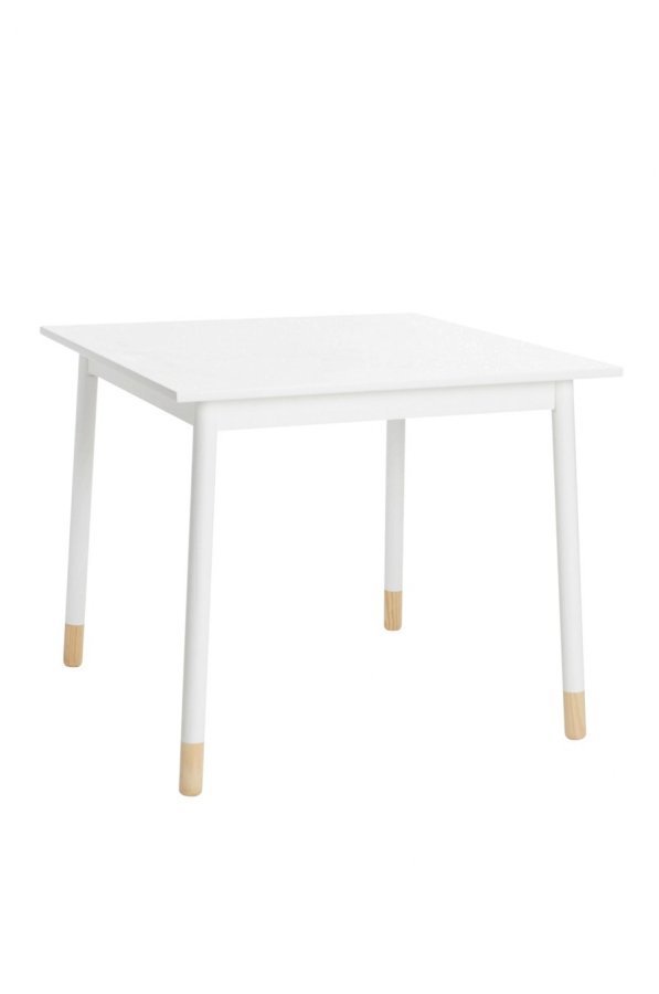 Kinna Ruokapöytä 90x90 Cm Valkoinen