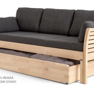 Kiteen Huonekalutehdas Kanerva Vuodevaatelaatikko Pähkinä