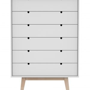 Kiteen Huonekalutehdas Notte Laatikosto Valkoinen