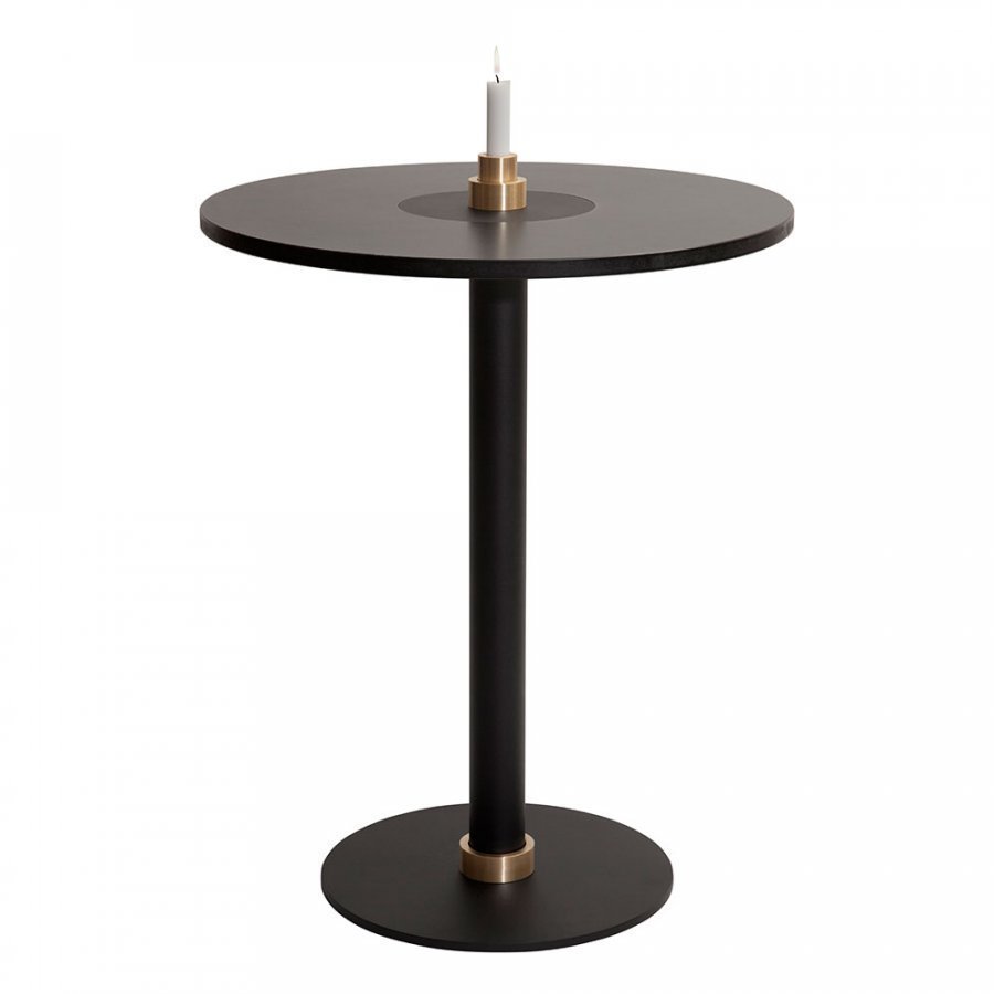 Klong Signum Cafe Pöytä Musta 75xø60 Cm