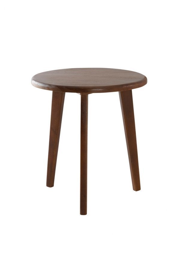 Konäs Sivupöytä Ø 50 Cm Ruskea