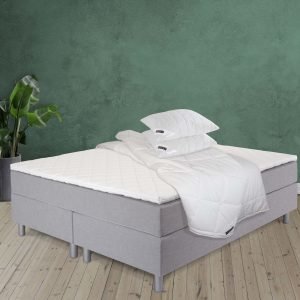 Koodi Bergamo Jenkkisänky Vaaleanharmaa 160x200 Cm