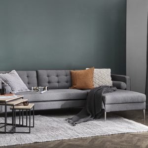 Koodi Jemina Divaanisohva Tummanharmaa