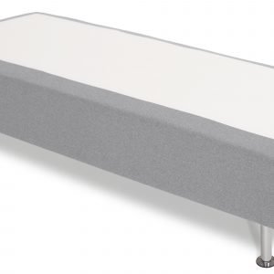 Koodi Varese Runkopatjasänky Vaaleanharmaa 90x200 Cm