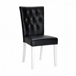 Kungälv Tuoli Musta/Valkoinen