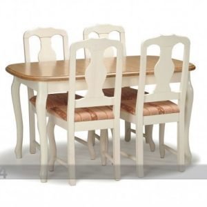 La Jatkettava Ruokapöytä Parooni 100x160+42 Cm