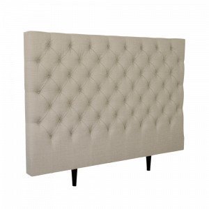 Lectus Queen Sängynpääty Beige Luonnonvärinen 160x120 Cm