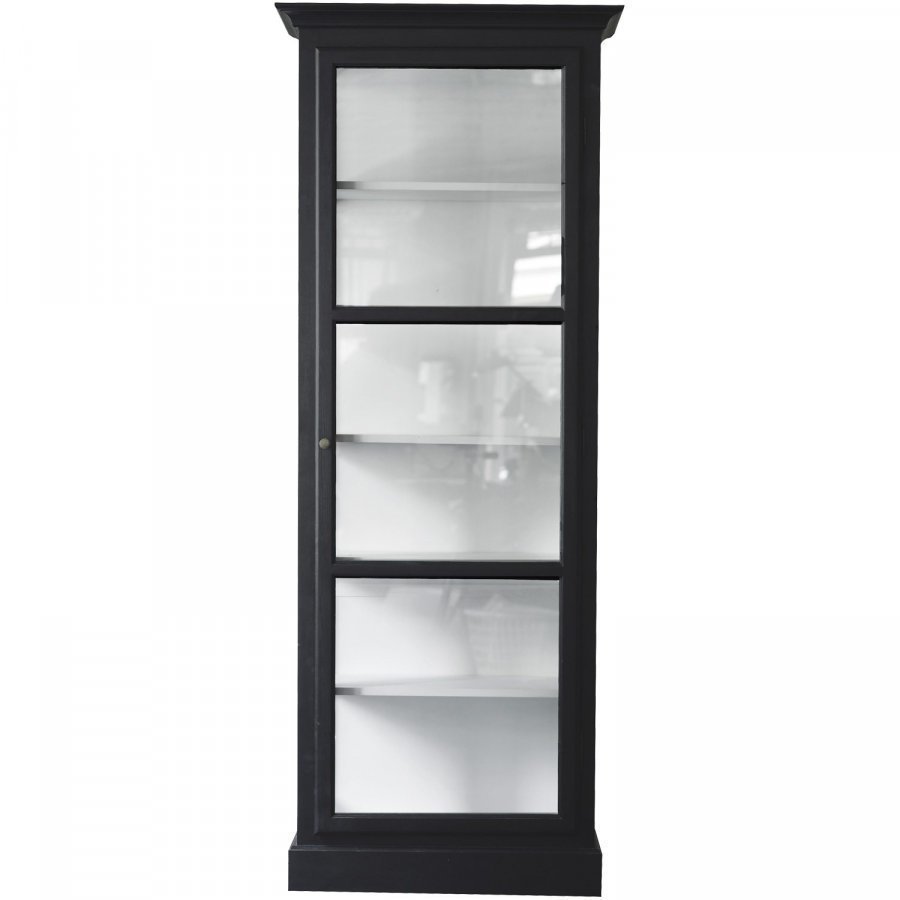 Lindebjerg Design Vitriinikaappi V1 Antrasiitti