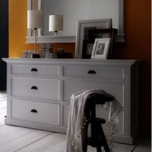 Lipasto Adele suuri valkoinen mahonki