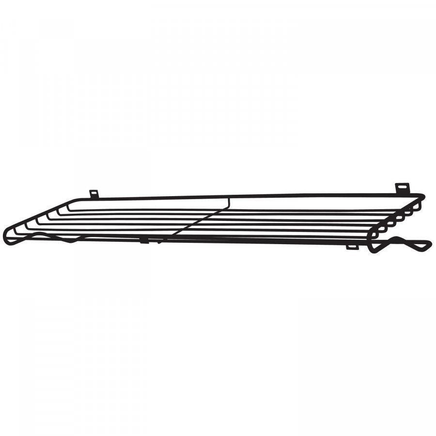 Maze Shoe Shelf Kenkähylly L Musta