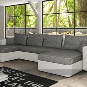 Mirjanmeble Kulmavuodesohva+Vuodevaatelaatikko