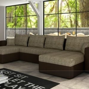 Mirjanmeble Kulmavuodesohva+Vuodevaatelaatikko