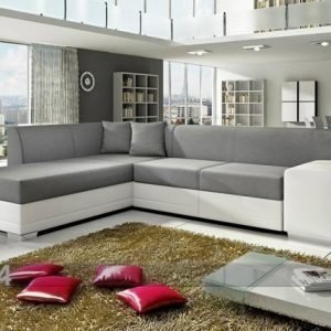 Mirjanmeble Kulmavuodesohva+Vuodevaatelaatikko