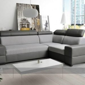 Mirjanmeble Kulmavuodesohva+Vuodevaatelaatikko