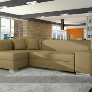 Mirjanmeble Kulmavuodesohva+Vuodevaatelaatikko