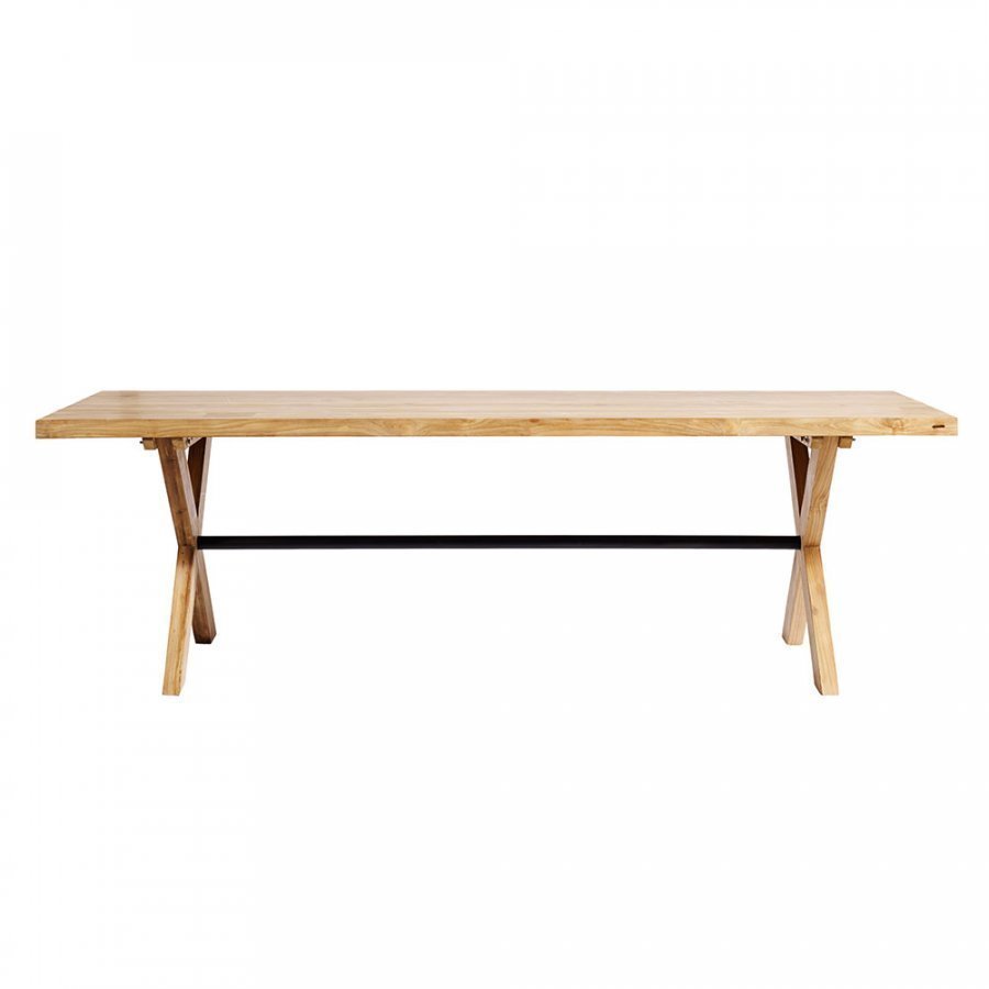 Muubs Cross Ruokapöytä Tiikki 200x90 Cm