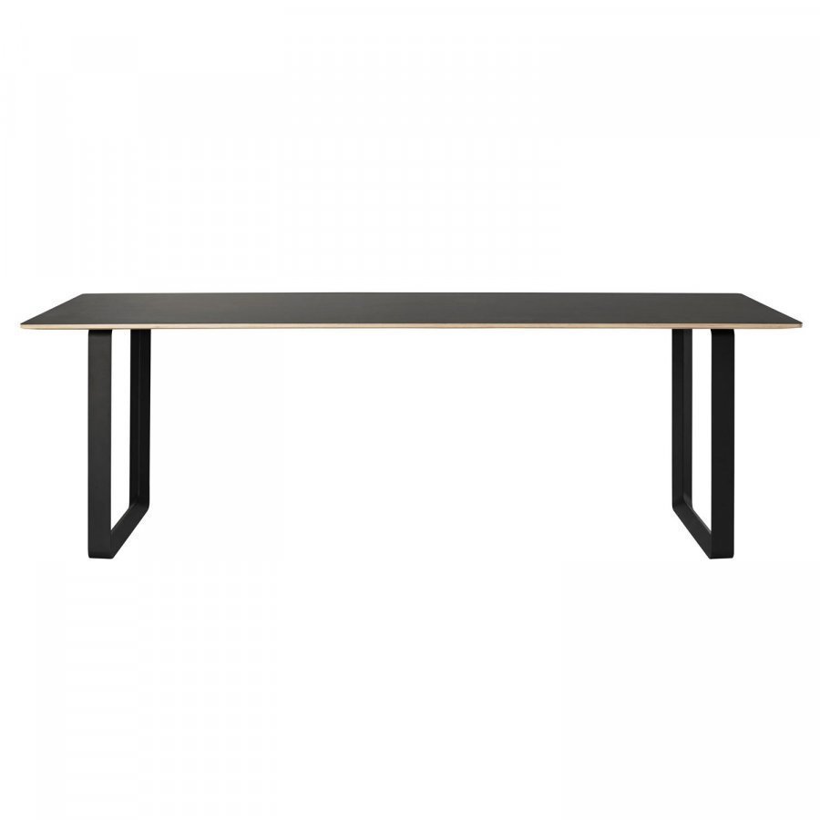 Muuto 70/70 Pöytä Musta 225 Cm