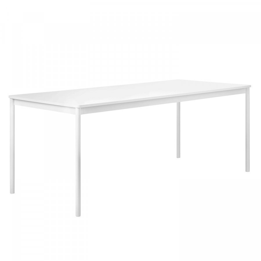 Muuto Base Ruokapöytä Valkoinen 250x90 Cm