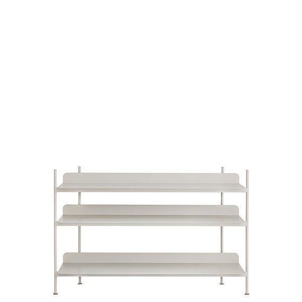 Muuto Compile Hylly Configuration 2 Harmaa