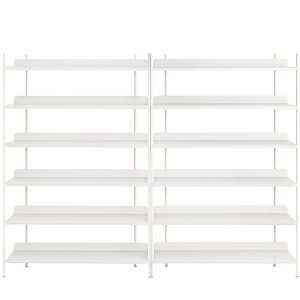 Muuto Compile Hylly Configuration 8 Valkoinen