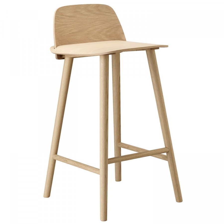 Muuto Nerd Baarijakkara H65 Tammi