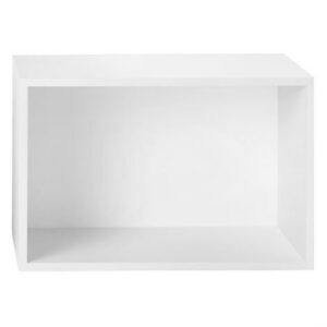 Muuto Stacked Hylly Takalevyllä Valkoinen Iso