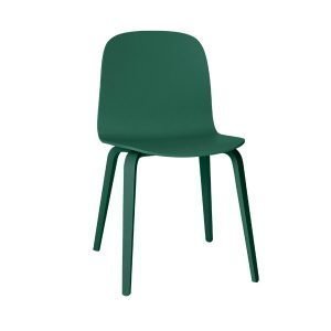 Muuto Visu Tuoli Puujalusta Tummanvihreä