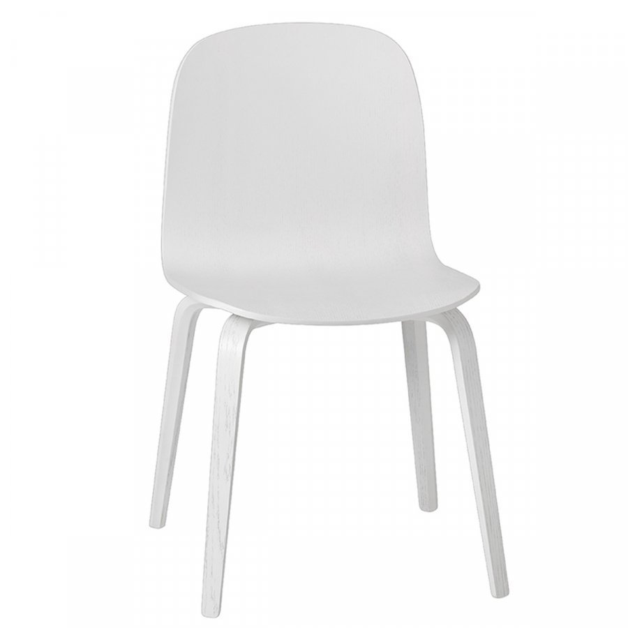 Muuto Visu Tuoli Puujalusta Valkoinen