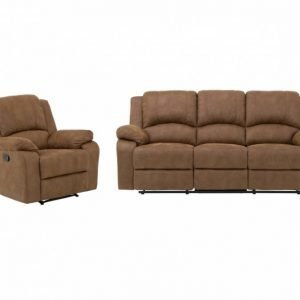 Nanterre 3+1 Vaaleanruskea