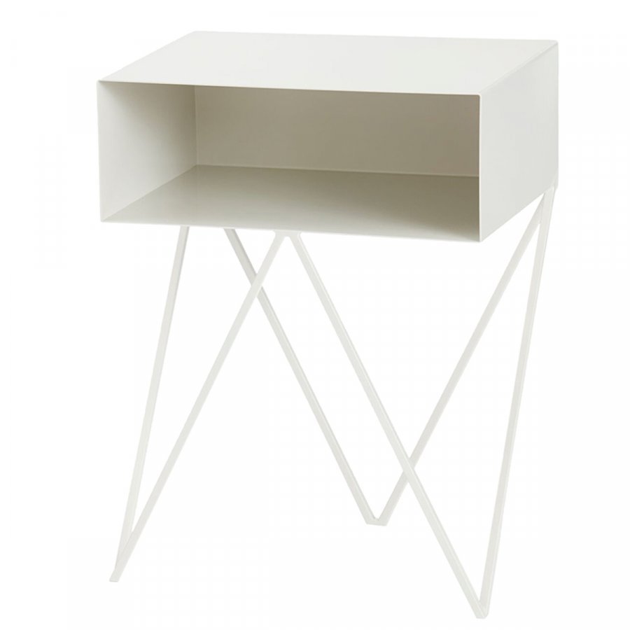 &New Robot Sivupöytä Valkoinen