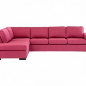 New YORK Large L-Sohva Roosa