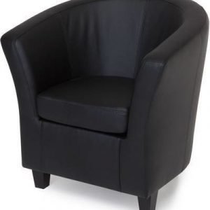 Nojatuoli Harri PU musta