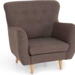 Nojatuoli Katri ruskea