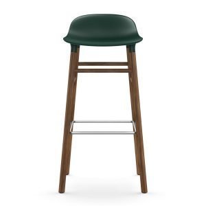 Normann Copenhagen Form Baarituoli Vihreä / Saksanpähkinä 75 Cm