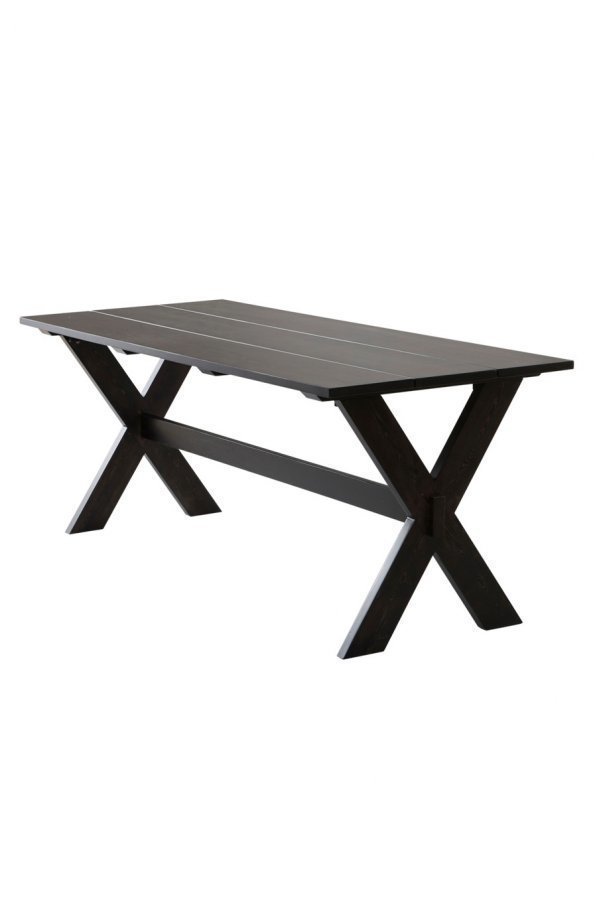 Nykulla Pöytä 80x200 Cm Mustanruskea