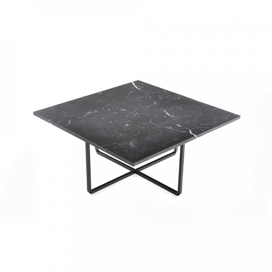 Ox Denmarq Ninety Sohvapöytä Marquina / Musta 80x80x35 Cm