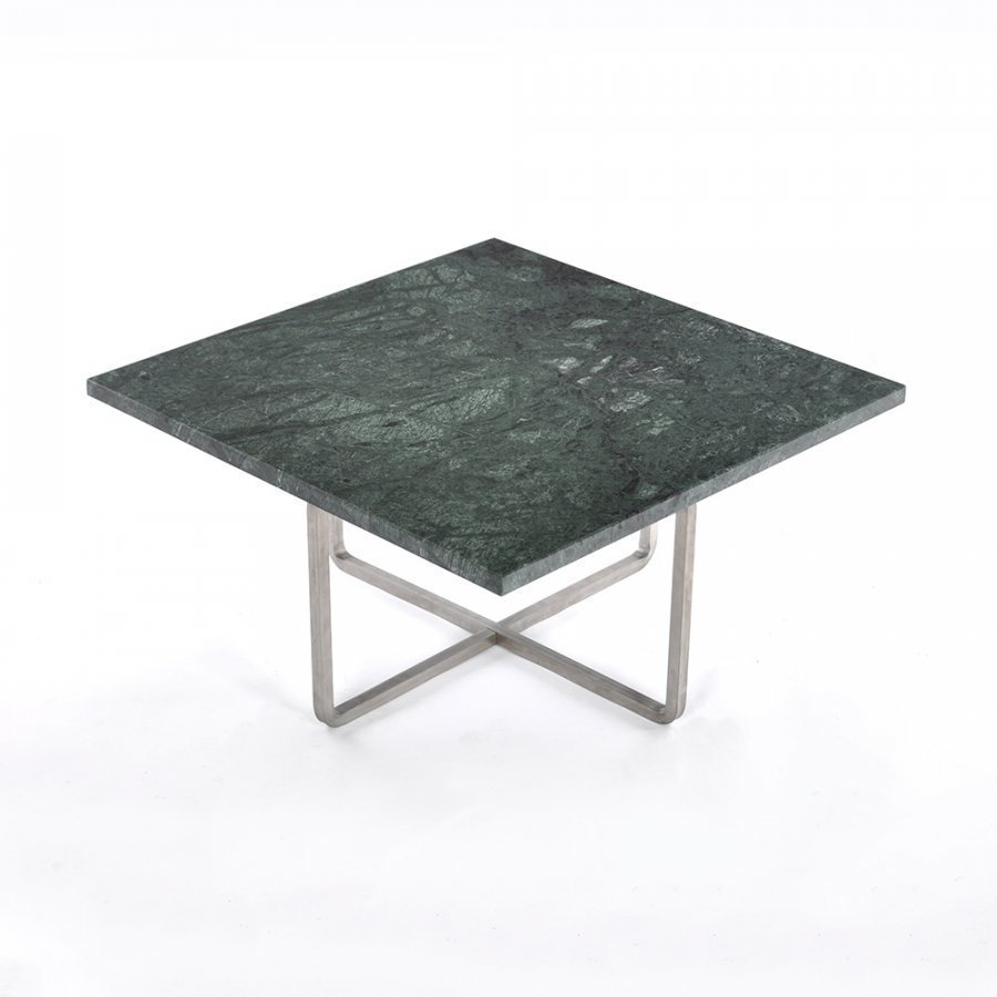Ox Denmarq Ninety Sohvapöytä Vihreä Marmori / Teräs 60x60 Cm