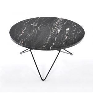 Ox Denmarq O Sohvapöytä Musta Marmori / Musta