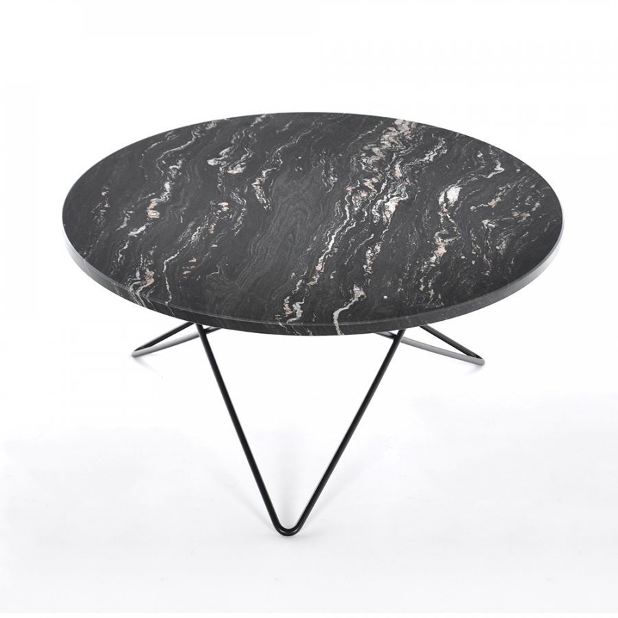 Ox Denmarq O Sohvapöytä Musta Marmori / Musta