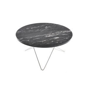 Ox Denmarq O Sohvapöytä Musta Marmori / Teräs