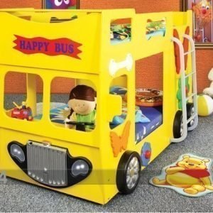 Plastiko Kerrossänky Happy Bus 90x190 Cm