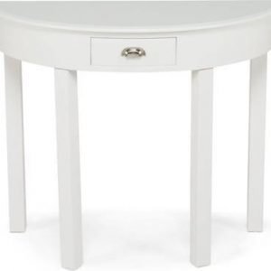 Pöytä Dolly puoliympyrä valkoinen