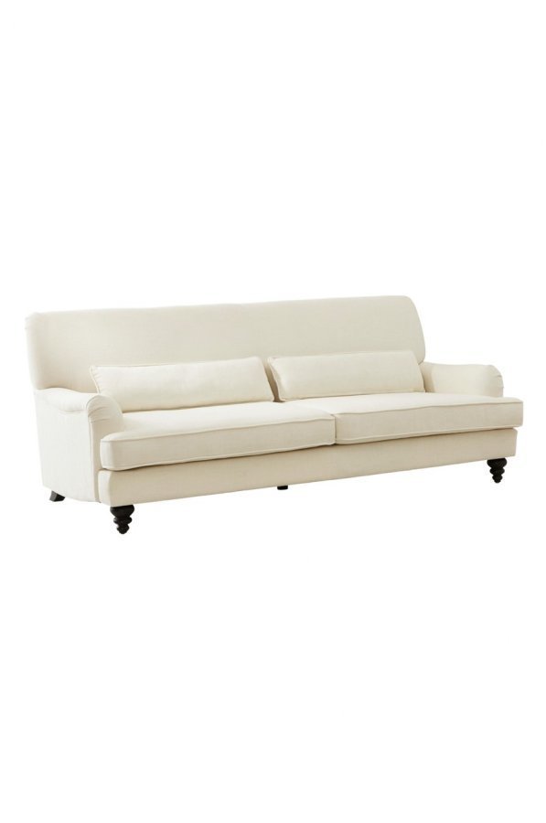 Riverdale Sohva 3:N Istuttava Luonnonvalkoinen