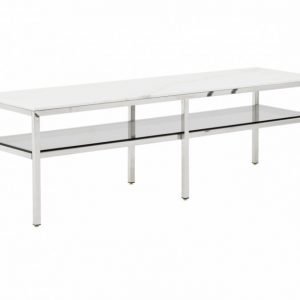 Sandy TV-Taso 160 Teräs/Valkoinen