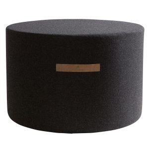 Shepherd Sara Pyöreä Villarahi Musta 60x40 Cm