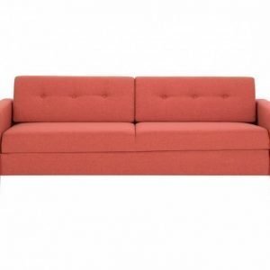 Signe 3-istuttava Vuodesohva Punainen