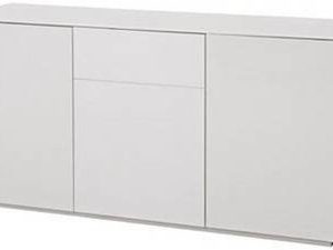 Sivupöytä Selma 70x45x150 cm valkoinen