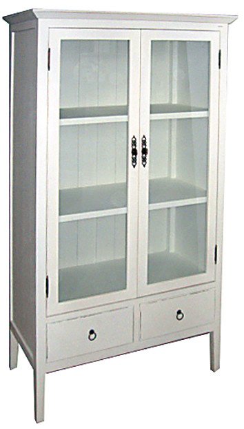 Snow 50 Vitriinikaappi Valkoinen